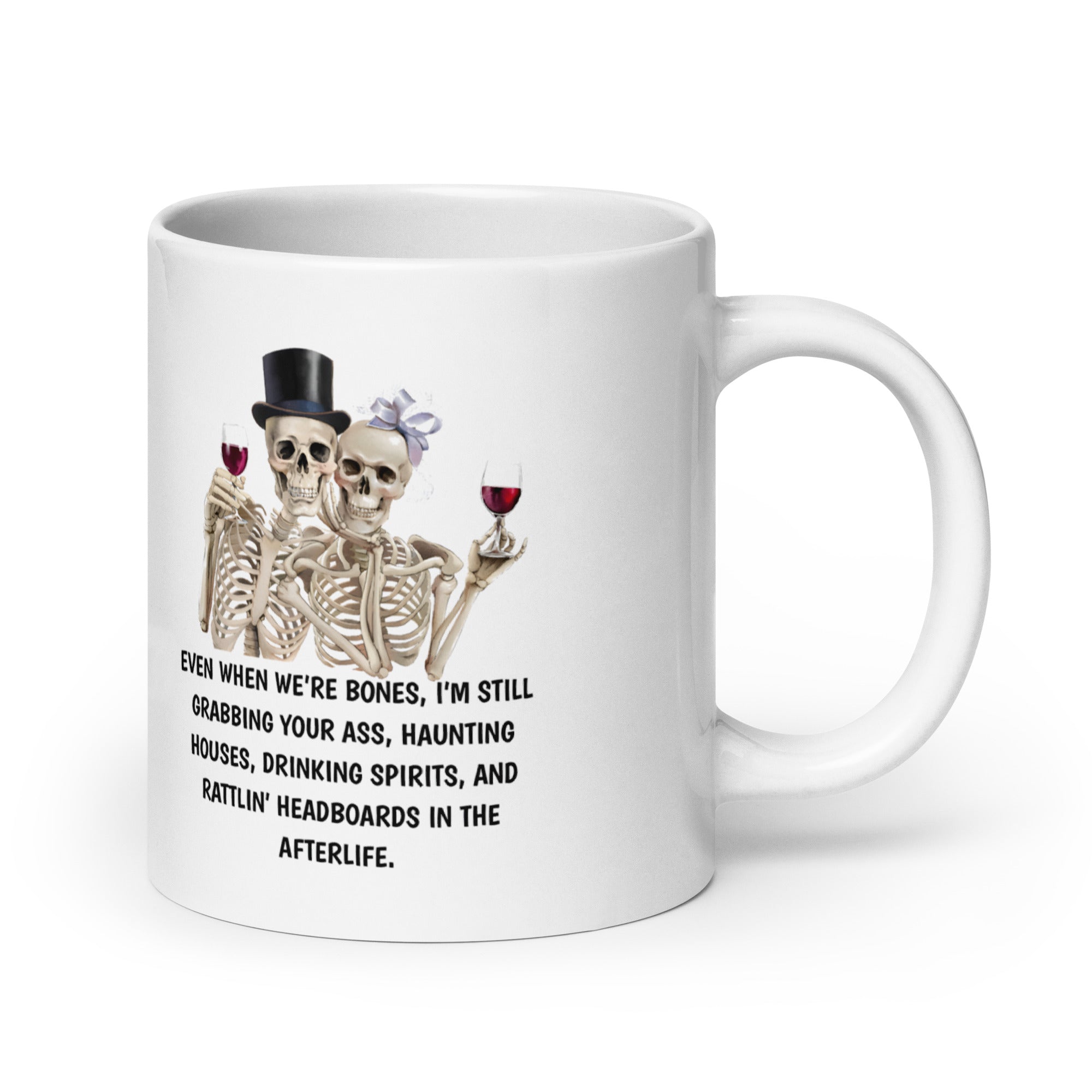 Funny mug for couple halloween gift